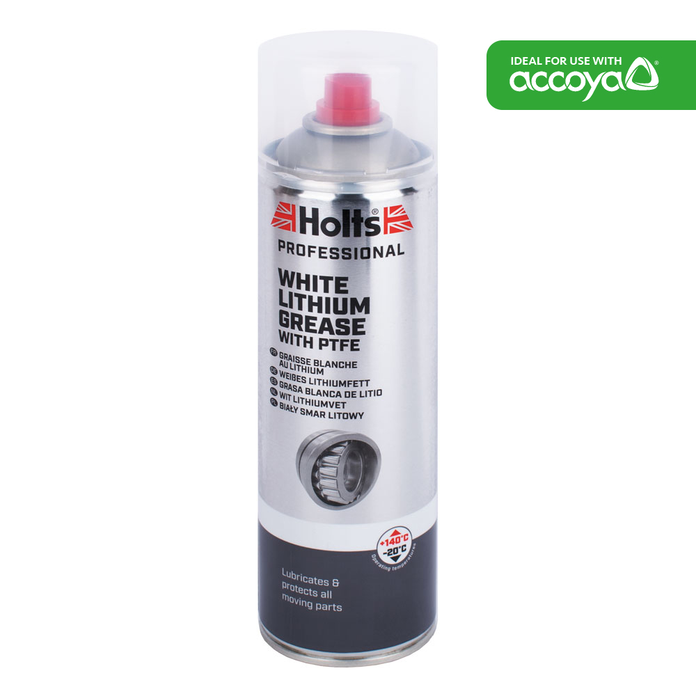 Holts White Lithium Grease with PTFE - 500ml